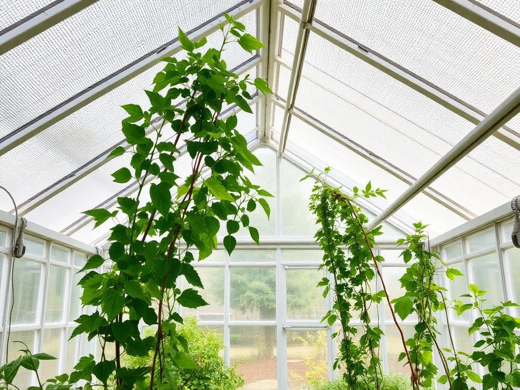 Insect screens and trellis support netting